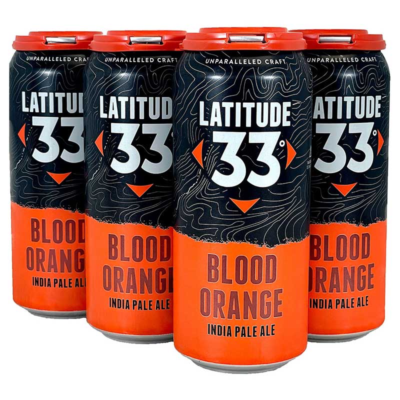 Latitud 33 Blood Orange IPA 6pk 16oz/Cans