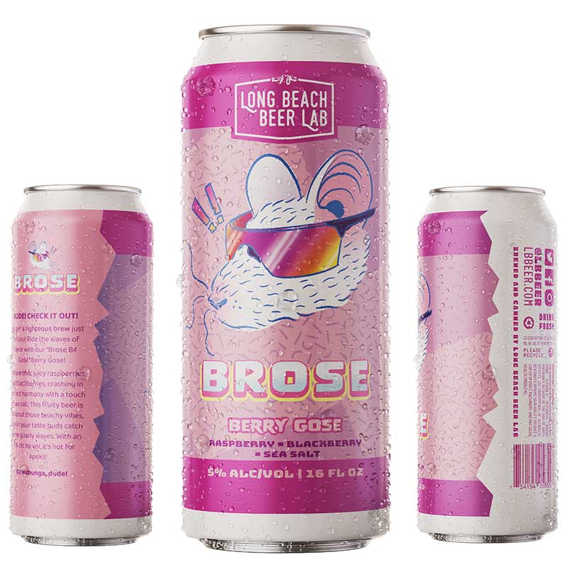 Long Beach Brose Berry Gose 4pk 16oz/Cans