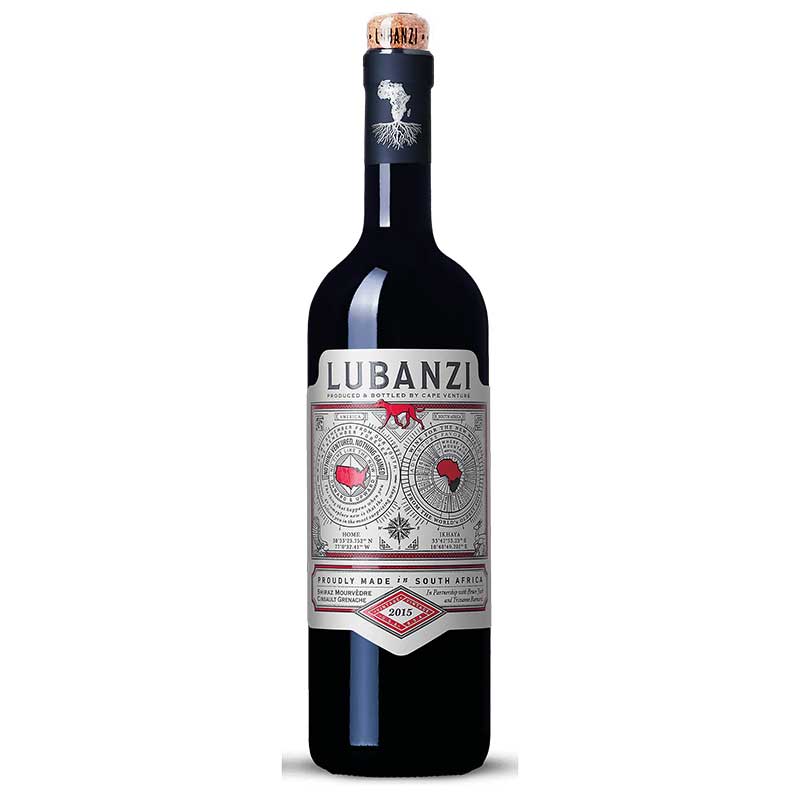 Lubanzi Shiraz Grenache Mourvedre 750ml