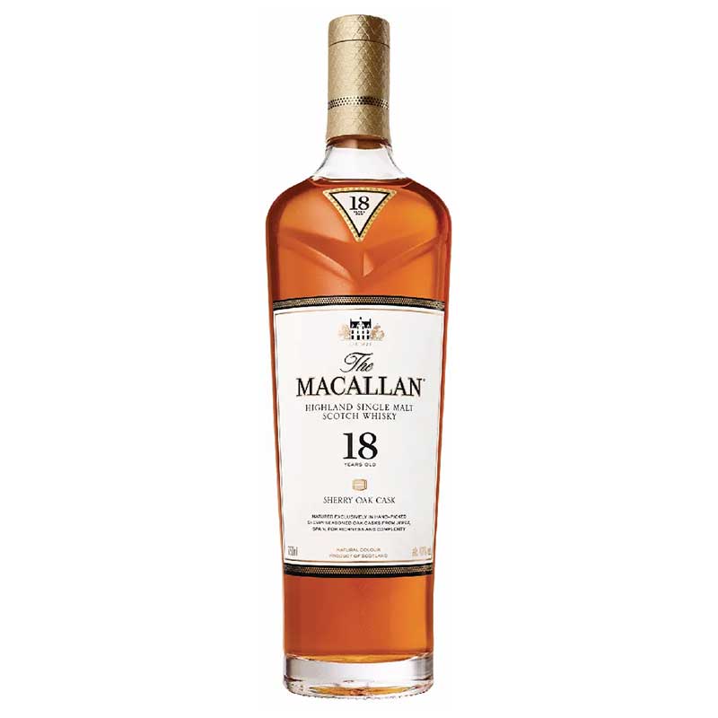 Macallan 18 Year Sherry Oak Scotch 750ml