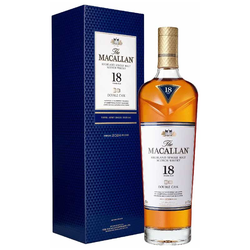 Macallan 18 Years Double Cask Scotch Whisky 750ml