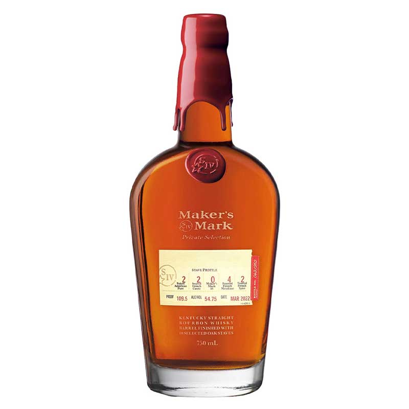 Makers Mark Private Select 'Los Angeles Lakers 2020 Champions Edition' Bourbon Whiskey 750ml