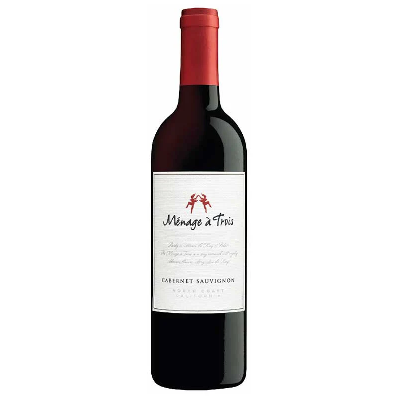 Menage A Trois North Coast Cabernet Sauvignon 750ml