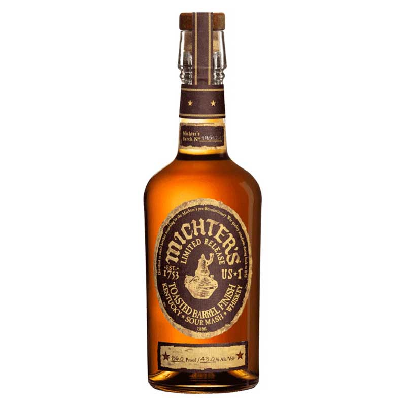 Michters Toasted Barrel Sour Mash Whiskey 750ml
