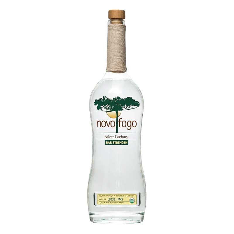 Novo Fogo Silver Cachaca Bar Strength 1L