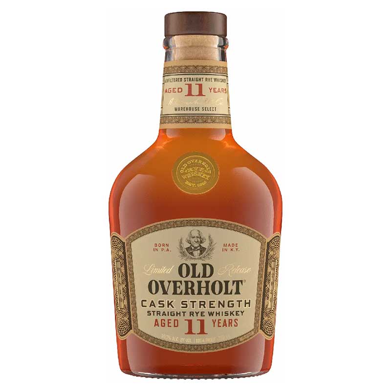 Old Overholt 11 Year Cask Strength Rye Whiskey 750ml