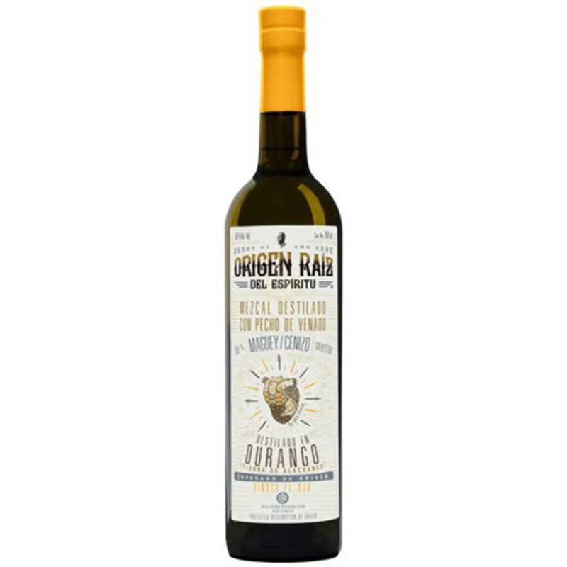 Origen Raiz Maguey Cenizo Mezcal 750ml