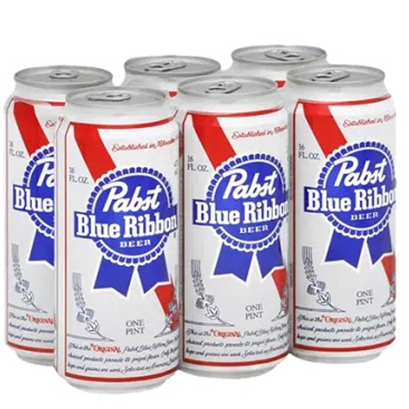 Pabst Blue Ribbon 6pk 12oz/Cans
