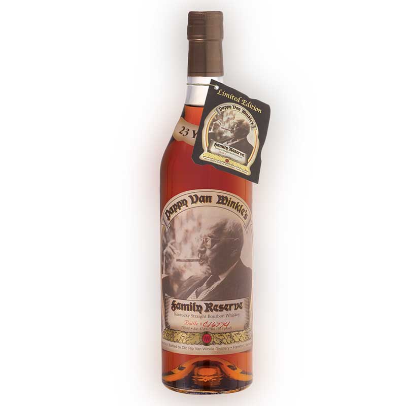 Pappy Van Winkle's 23 Year Family Reserve Bourbon Whiskey 750ml