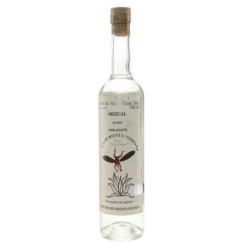 Pierde Almas La Puritita Verda Joven Espadin Mezcal 750ml