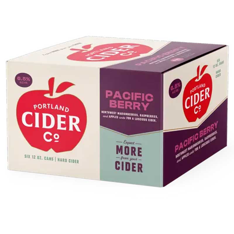 Portland Pacific Berry Hard Cider 6pk 12oz/Cans