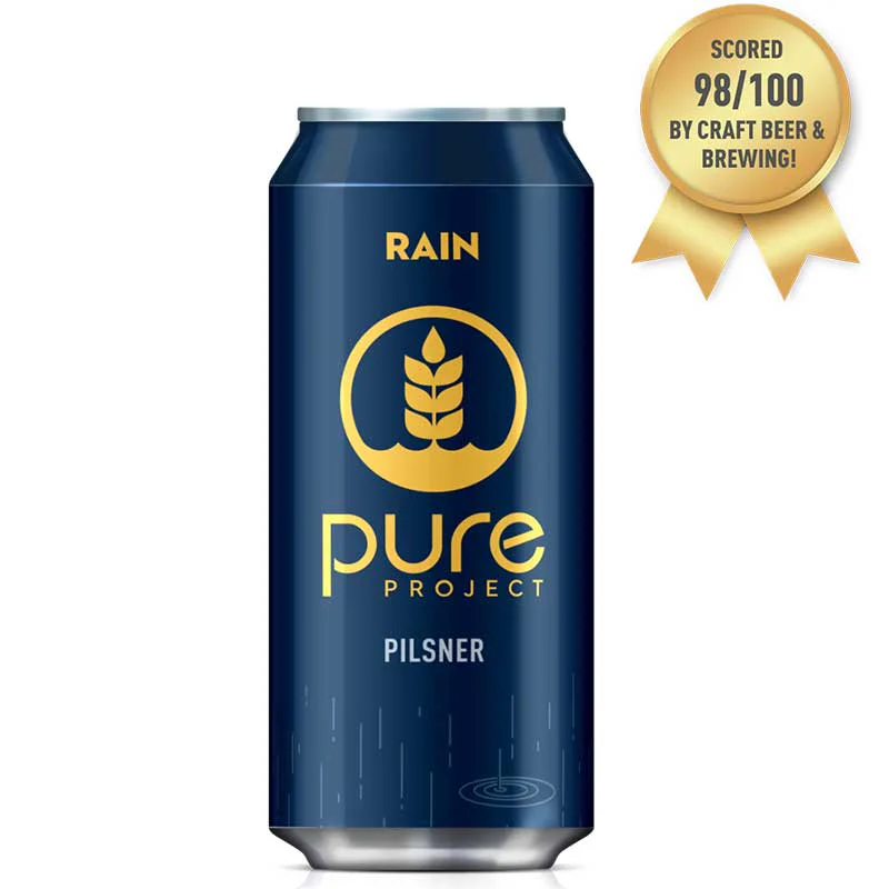 Pure Project Rain Crisp Floral Pilsner 4pk 16oz/Cans
