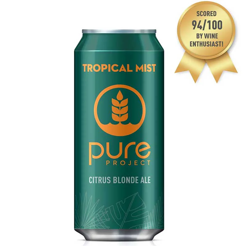 Pure Project Tropical Mist Citrus Blonde Ale 4pk 16oz/Cans