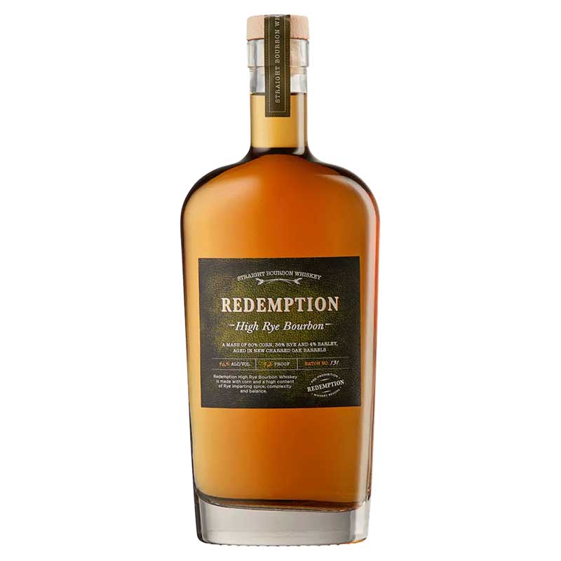 Redemption High Rye Bourbon Whiskey 750ml