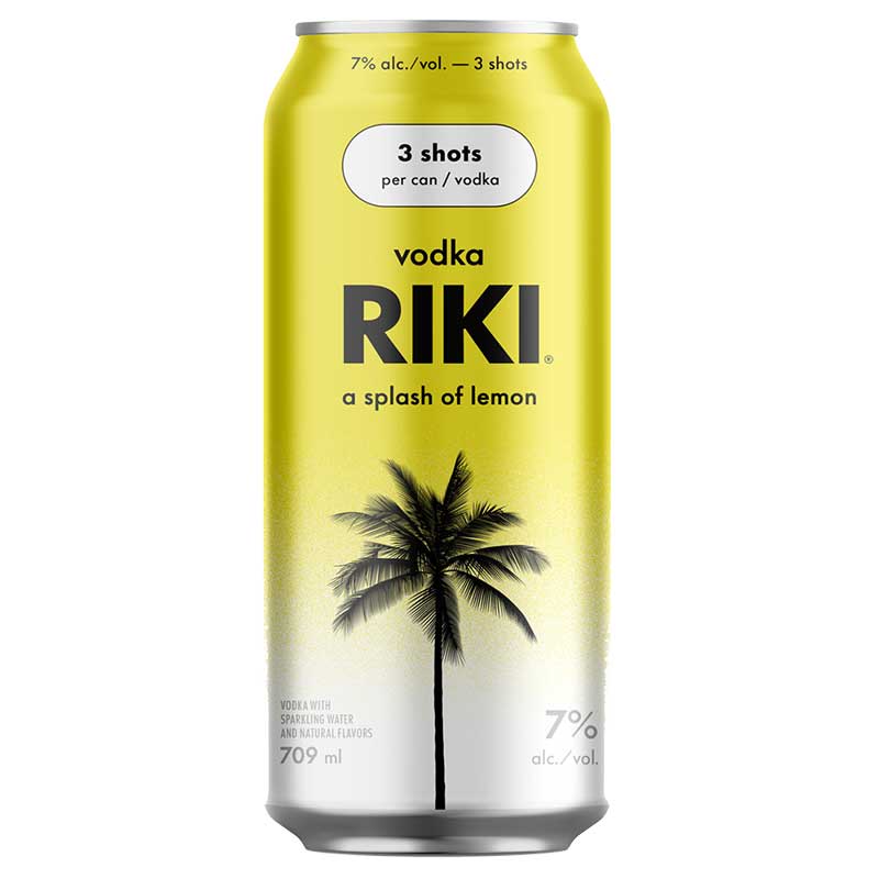 Riki Vodka Lemon 24oz