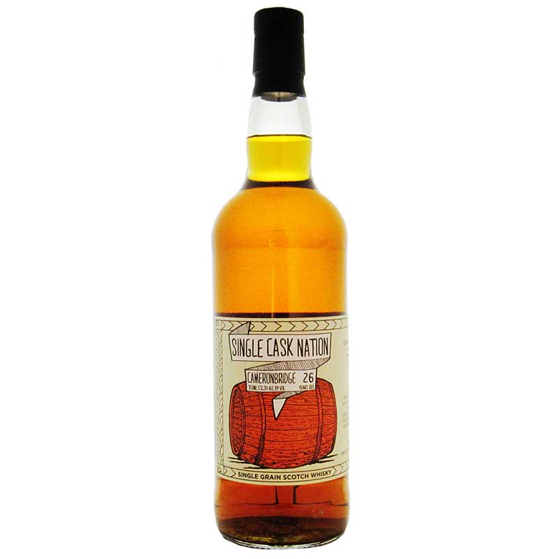 Single Cask Nation Cameronbridge 26 Year Scotch 750ml