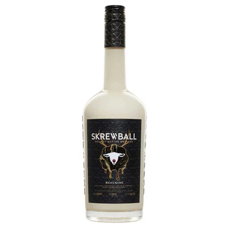 Skrewball Peanut Butter Whiskey Eggnog 750ml