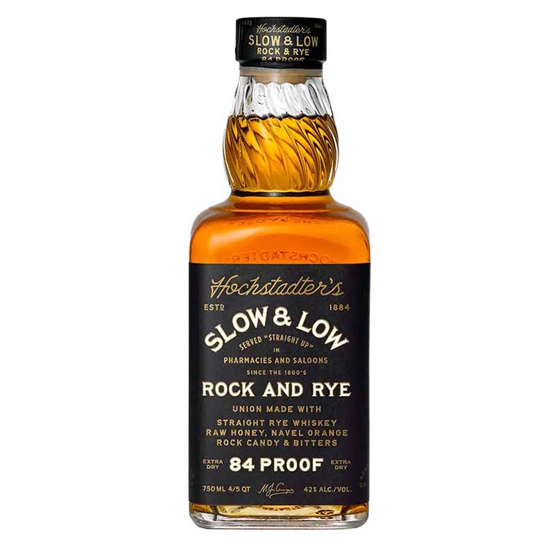 Slow & Low Rock and Rye Whiskey 750ml