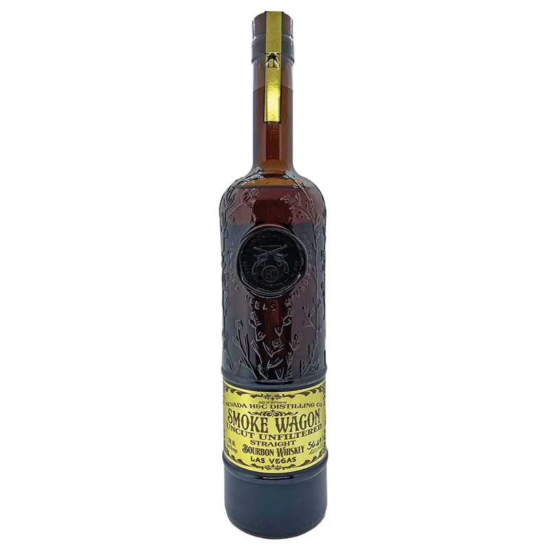 Smoke Wagon Uncut Unfiltered Bourbon Whiskey 750ml