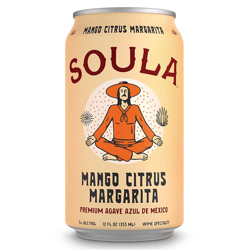 Soula Mango Citrus Margarita 355ml