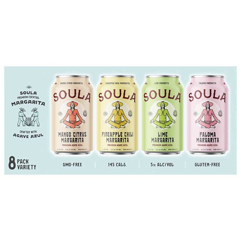 Soula Margarita Variety Pack 8pk