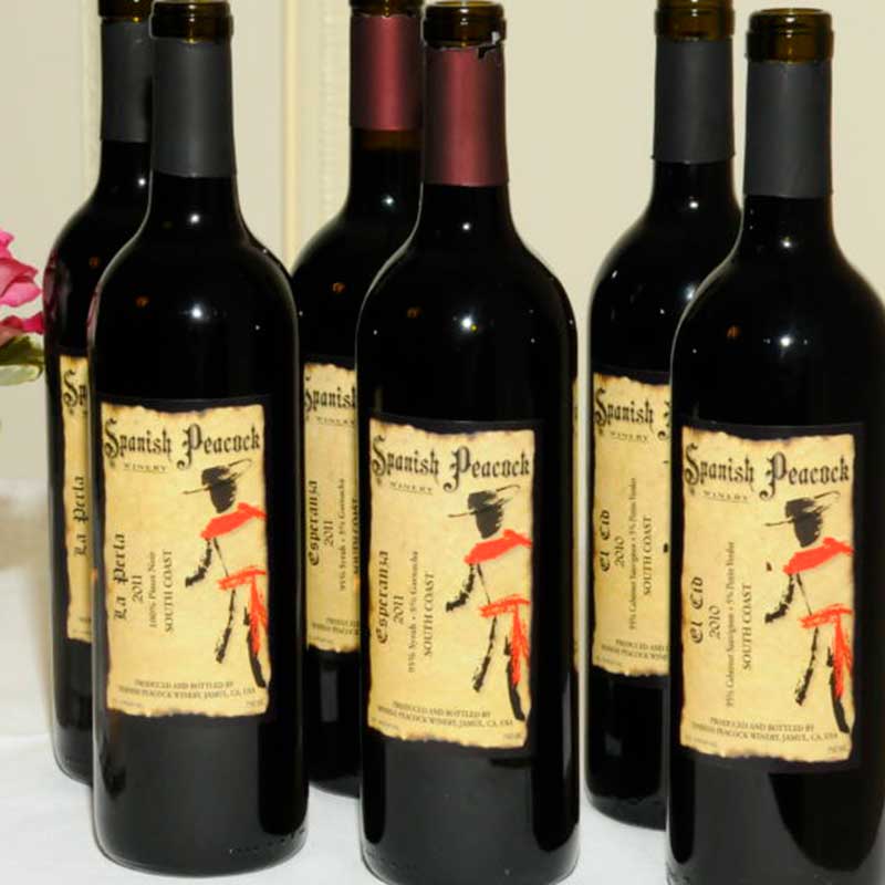 Spanish Peacock El Cid Red Wine 750ml