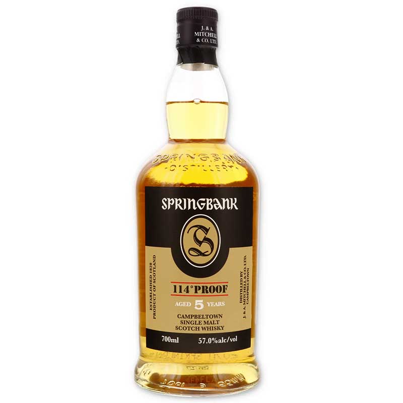Springbank 5 Year 114 Proof Scotch Whisky 700ml