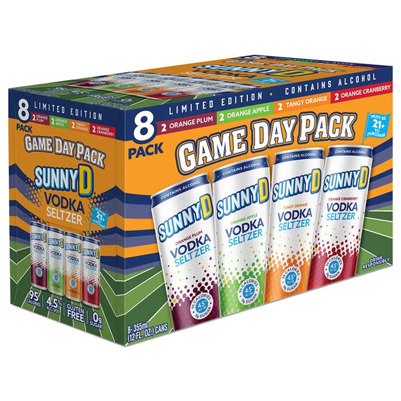SunnyD Game Day Variety Pack 8pk