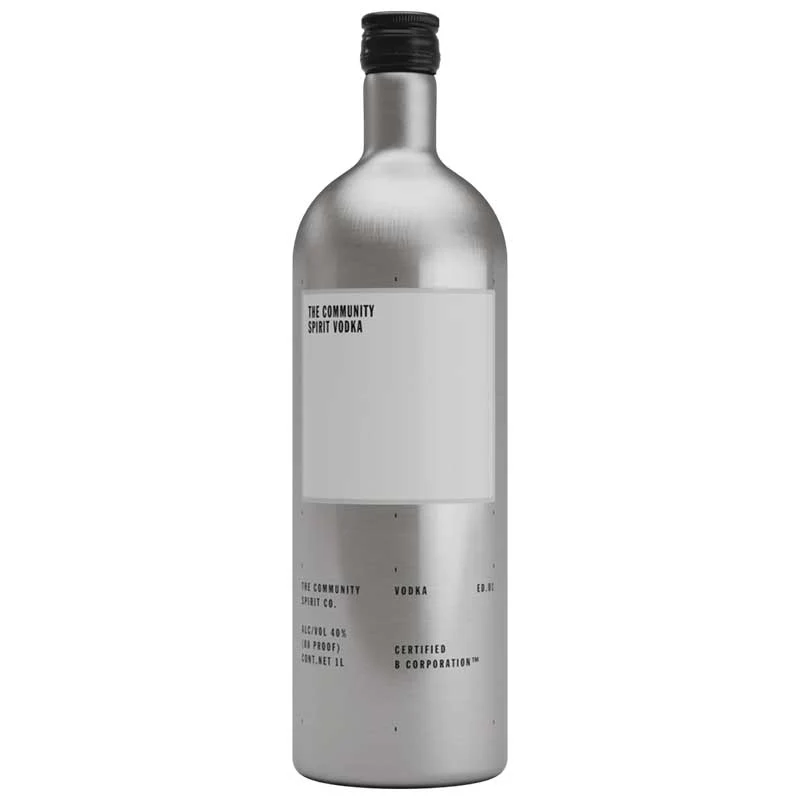 The Community Spirit Co. Vodka Aluminum 1L