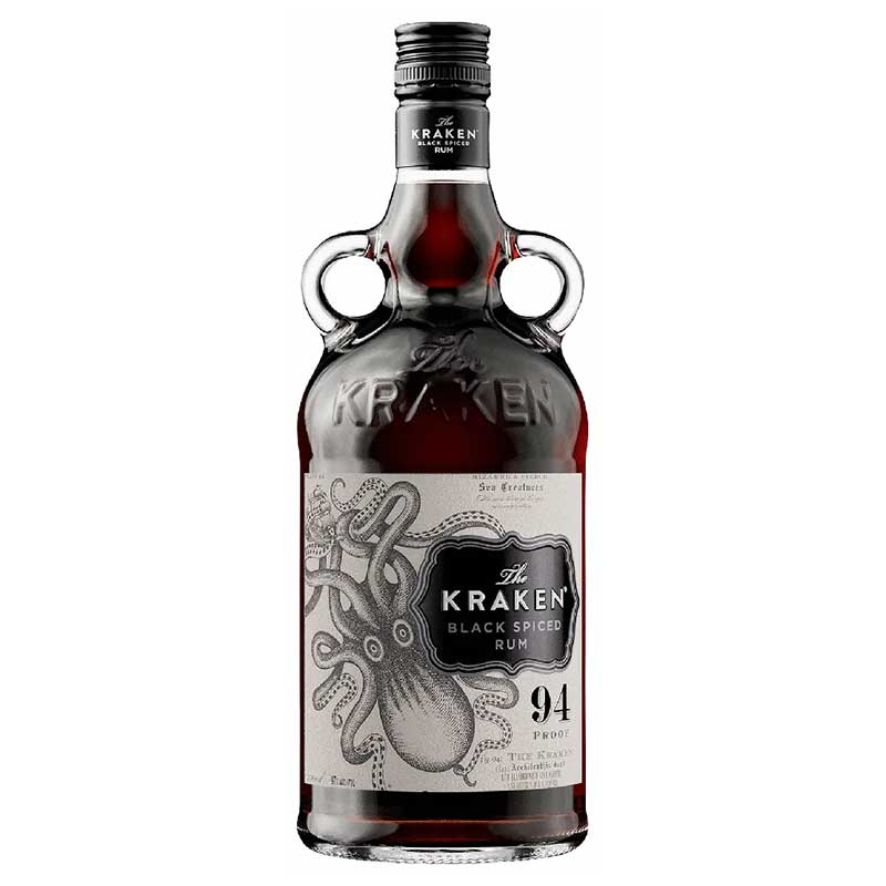 The Kraken Black Spiced 94 Proof Rum 750ml