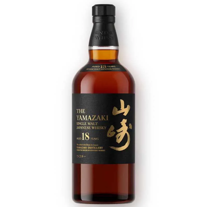 The Yamazaki 18 Year Japanese Whisky 750ml