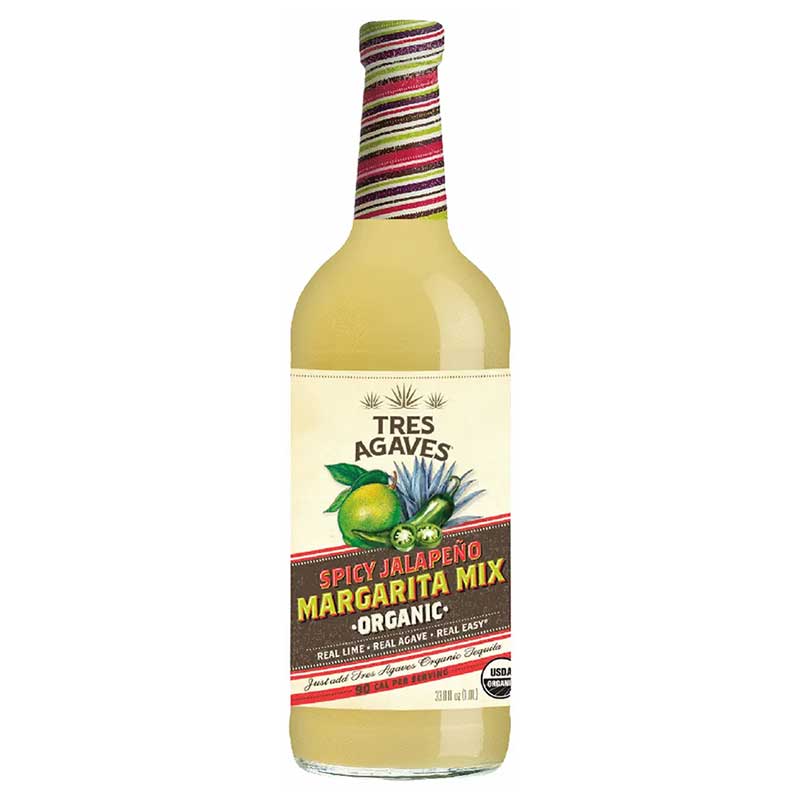 Tres Agaves Spicy Jalapeno Margarita Mix 1L