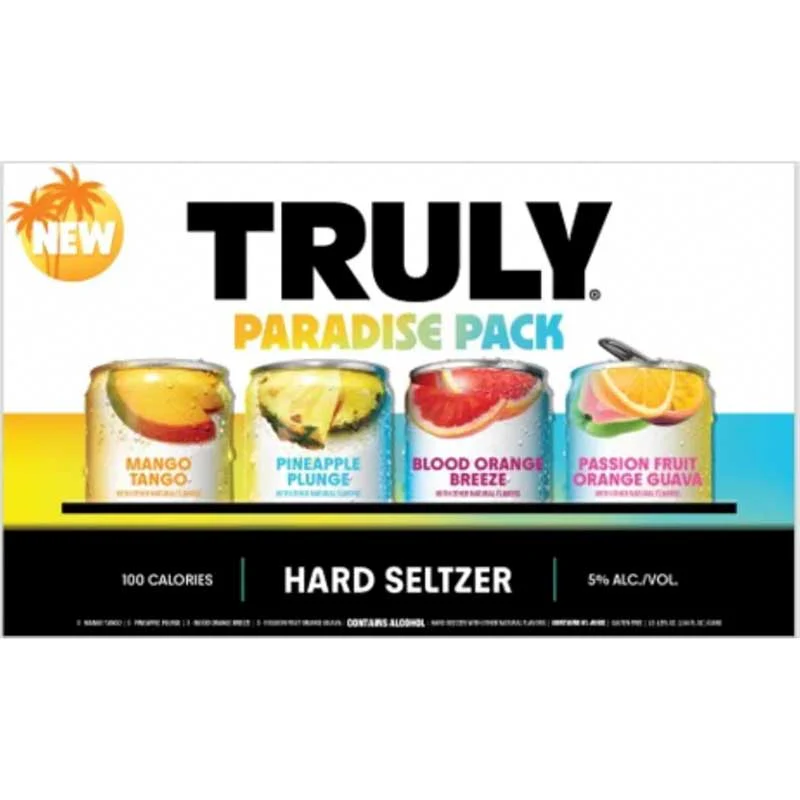 Truly Paradise Pack Hard Seltzer 12pk 12oz/Cans