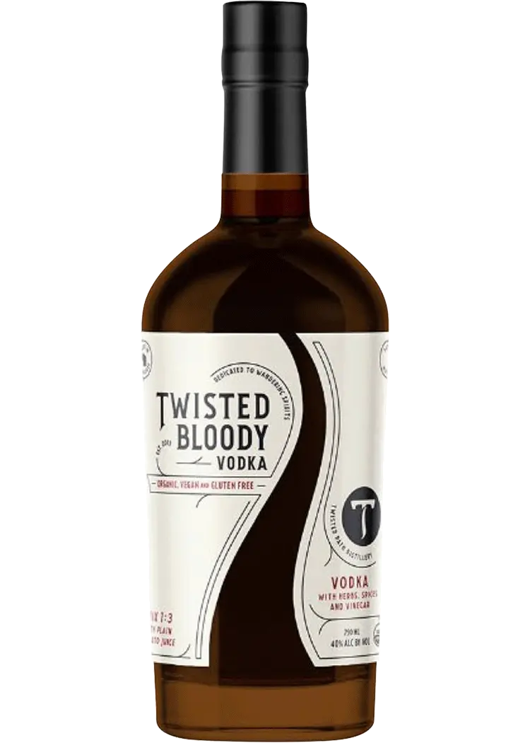 Twisted Path Bloody Organic Vodka 750ml