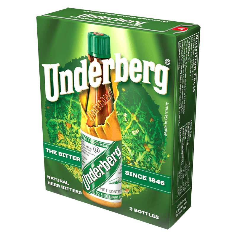 Underberg Bitter 3pk