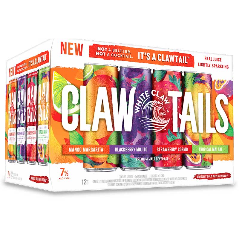White Claw ClawTails Varierty Pack 12pk 12oz/Cans