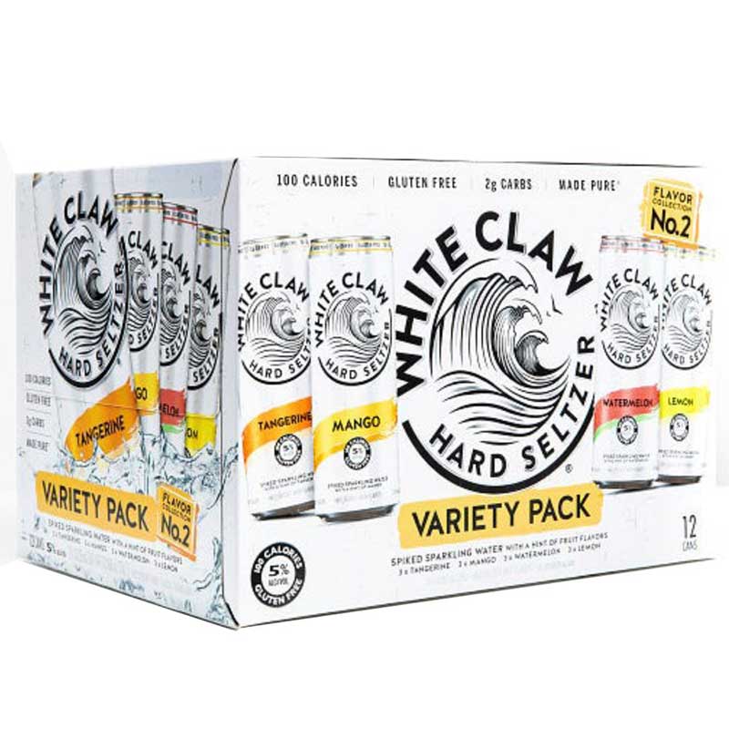 White Claw Variety Pack No2 Hard Seltzer 12pk 12oz/Cans
