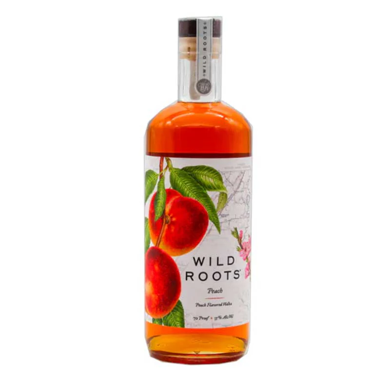 Wild Roots Peach Vodka 750ml
