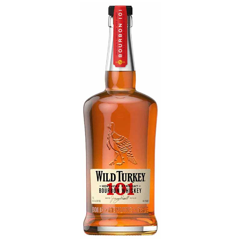 Wild Turkey 101 Bourbon Whiskey 750ml