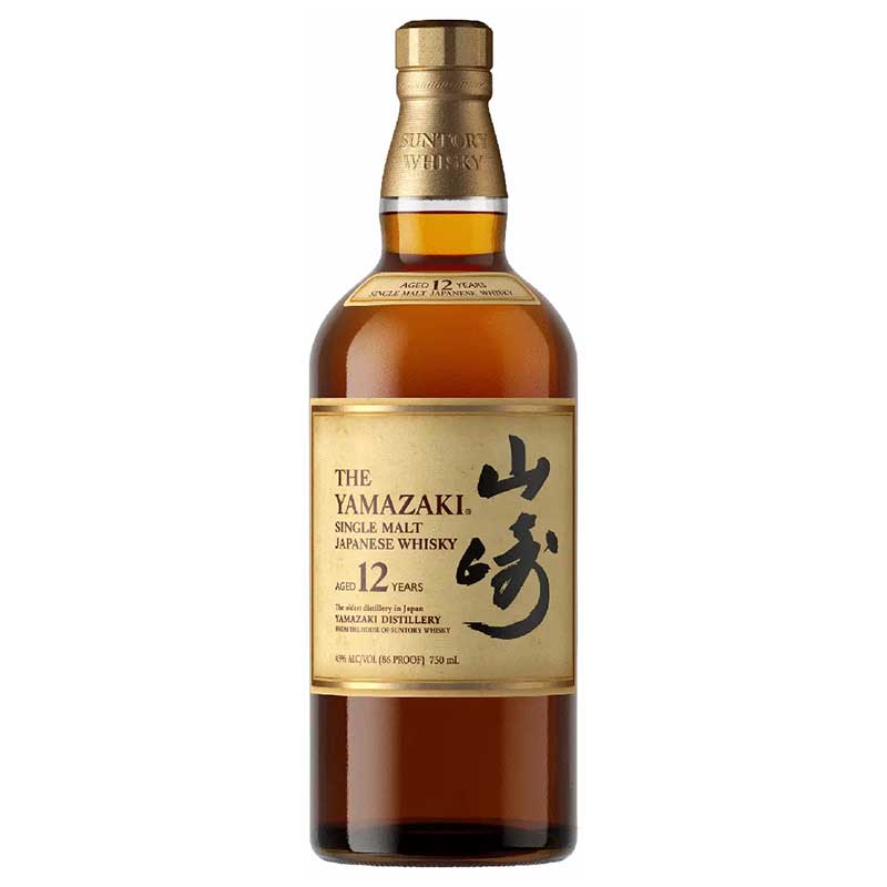 Yamazaki 12 Year Japanese Whisky 750ml